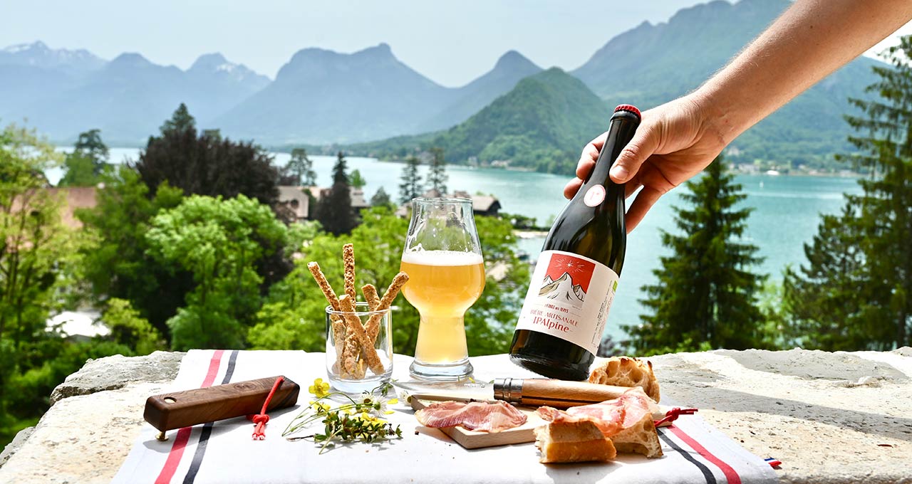 Bières Quardin - Biscuits Orset - L'Étoile des Alpes