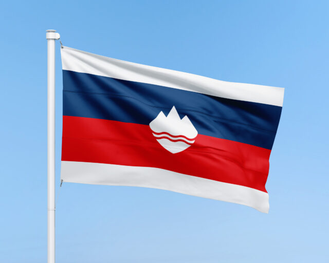 Drapeau officiel du Pays des Alpes